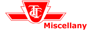 Toronto Transit Commission Miscellany